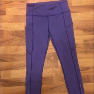 Lululemon fast and free 7/8 legging